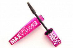 RIMEL PENTRU VOLUM SI ALUNGIRE WET N WILD MAX VOLUME PLUS MASCARA BLACK foto