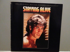 BEE GEES - STAYING ALIVE- Soundtrack(1983/RSO REC/RFG) - Vinil/POP/IMPECABIL(NM) foto