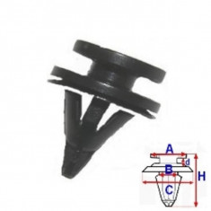 Clips agrafa multe aplicatii pentru Renault Kangoo (Kc/Fc), 01.2003-01.2008, 7703077354 , 1 Bucata foto