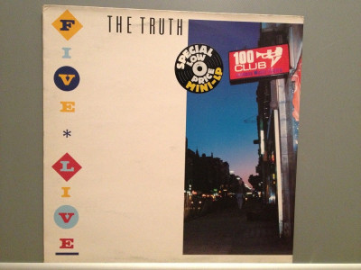 THE TRUTH - FIVE LIVE (1984/IRS REC/ENGLAND) - Vinil/ROCK/Impecabil(NM) foto