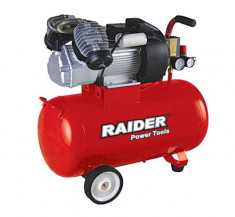 Compresor de aer 100 L x 2200 W Raider Power Tools RD-AC03 foto