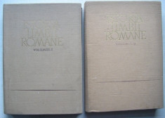 Academia R.P.R. Colectiv - Istoria Limbii Romane vol 1 + vol 2 foto