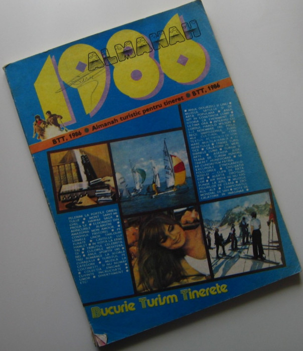 Almanah turistic pentru tineret, BTT 1986