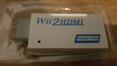 WII HDMI convertor nou foto