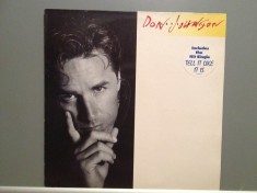 DON JOHNSON - LET IT ROLL (1989/CBS REC/HOLLAND) - Vinil/Impecabil(NM)