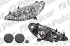 Far Peugeot 307 03.2001-09.2005 TYC partea Dreapta cu lampa ceata tip bec H1+H1+H7 foto