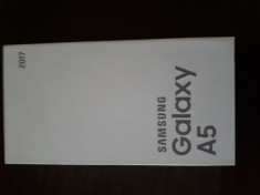 Samsung Galaxy A5 2017 nou, negru, cu garantie pe 2 ani, factura foto