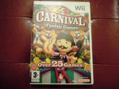 Carnival Funfair Games, pentru Wii, original, PAL, alte sute de jocuri foto