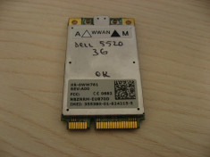 Modul 3g laptop WWAN Dell 5520, KR-0WW761, Dell Inspiron foto