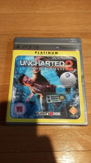 PS3 Uncharted 2 Among thieves Platinum - joc original by WADDER foto