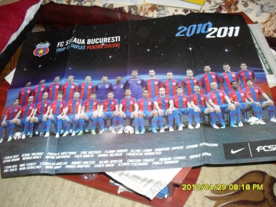 Poster Steaua 2010-2011 foto