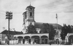 Lugoj - Bazarul si Biserica Greco-Orientala - necirculata foto