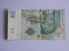 Bancnota 10 rand Africa de Sud foto