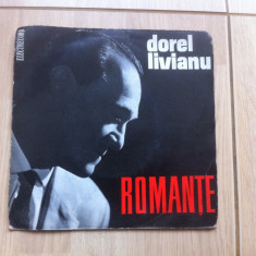 dorel livianu romante disc single 7" vinyl muzica slagare electrecord epc 765