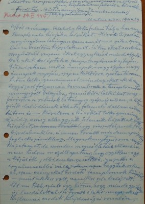 Scrisoare olografa Petru Groza, in maghiara, 24 Iunie 1944 foto