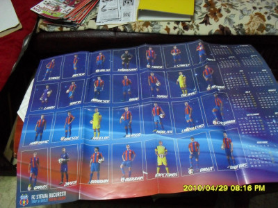 Poster Steaua 2010 foto