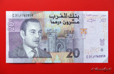 MAROC - 20 Dirhams 2005 foto