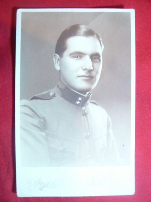 Fotografie Militar Austroungar 1933 , dim. =13,3 x 8,4 cm Foto Salon Budapest