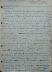 Scrisoare olografa a lui Petru Groza catre Constantin Bucsan, 1943