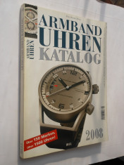 016. Catalog ceasuri de lux. &amp;quot; Armband-Uhren-Katalog 2008/ PETER BRAUN.&amp;quot; foto