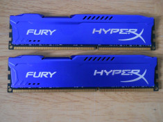 Kit Memorie Ram HyperX Fury 16 GB (2 X 8 GB) 1866 Mhz. foto