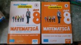 Cumpara ieftin MATEMATICA CLASA A VIII A ,ALGEBRA GEOMETRIE VOL 1 SI 2 .ANTON NEGRILA, Clasa 8, Paralela 45