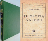 Petre Andrei,Filosofia valorii,editia I,1945