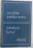 Cumpara ieftin NICOLAE PRELIPCEANU - INTREBATI FUMUL(VERSURI princeps 1975)[dedicatie/autograf]