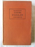 Carte veche: &quot;COURS D&#039;ANGLAIS - I. Cours Elementaire&quot;, Bayard / H. Plate, 1933