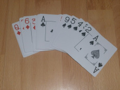 Carti Poker din plastic 100% poker club foto