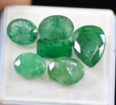 EMERALD_lot smarald 33.11ct-6 bucati foto