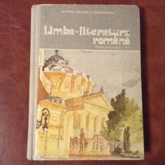 manual scolar - Limba si Literatura Romana clasa XI - 1987 / 336 pagini !!! foto