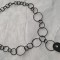COLIER argint TRIBAL de efect VECHI vintage SPLENDID patina MINUNATA rar SUPERB