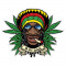Stickere Auto /autocolante Marijuana Jamaican