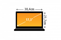 Display laptop AU Optronics B173RTN01.1 17.3&amp;quot; 1600x900 30pin LED foto
