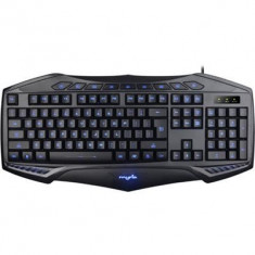 Tastatura Gaming Iluminata Myria Mg7502 Negru foto