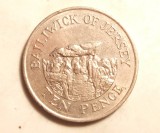 JERSEY 10 PENCE 1987 -UNC, Europa