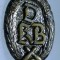 I.030 INSIGNA GERMANIA STICKPIN DKB DEUTSCHER KEGEL BUND POPICE h56mm argintata