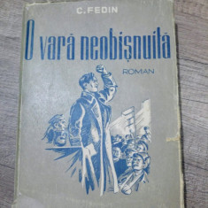 O vara neobisnuita - C. Fedin/ Cartea Rusa, 1950