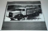 Cumpara ieftin Reclama tabla Fotografie de epoca litografiata MAN Diesel Lastwagen