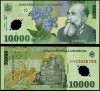 Bancnota 10000 Lei 2000, Polimer, Isarescu, UNC (Necirculata)