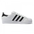 Adidasi Adidas Superstar Barbati Dama alb-negru