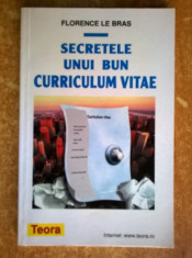 Florence Le Bras - Secretele unui bun Curriculum vitae foto