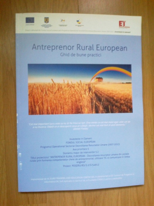 d5 Antreprenor Rural European - ghid de bune practici