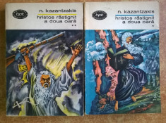 Nikos Kazantzakis ? Hristos rastignit a doua oara {2 volume} foto