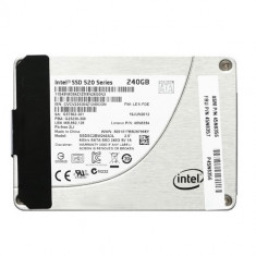 SSD INTEL 520 SERIES, 240GB SATA 6.0Gb/s r550MB/s w520MB/s - garantie foto