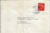 Elvetia - Plic circulat 1944 - Mi 441 - timbru rosu ,1944
