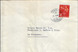 Elvetia - Plic circulat 1944 - Mi 441 - timbru rosu ,1944