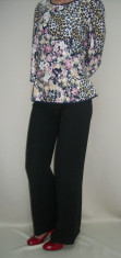 Pantaloni lungi moderni, negri simpli , la oferta inegalabila (Culoare: NEGRU, Marime: 38) foto