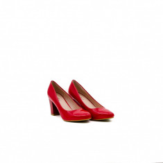 Pantofi dama Nadol rosii foto
